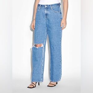 Ksubi Blue Low Rider Ramble Thrashed Jeans